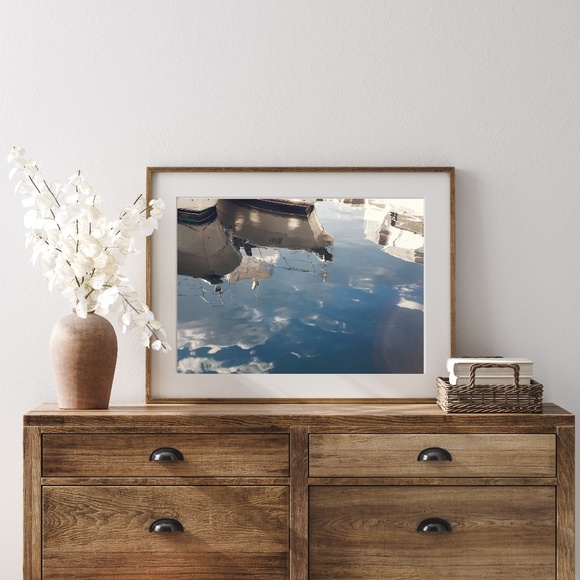 Cockle Bay Wharf Nautical Reflections Print